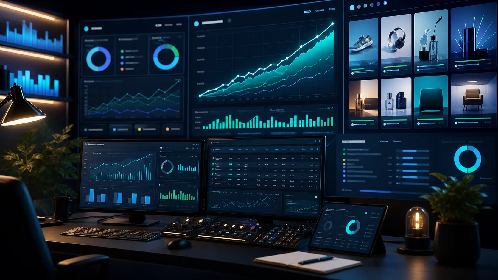 Performance advertising analytics dashboard
